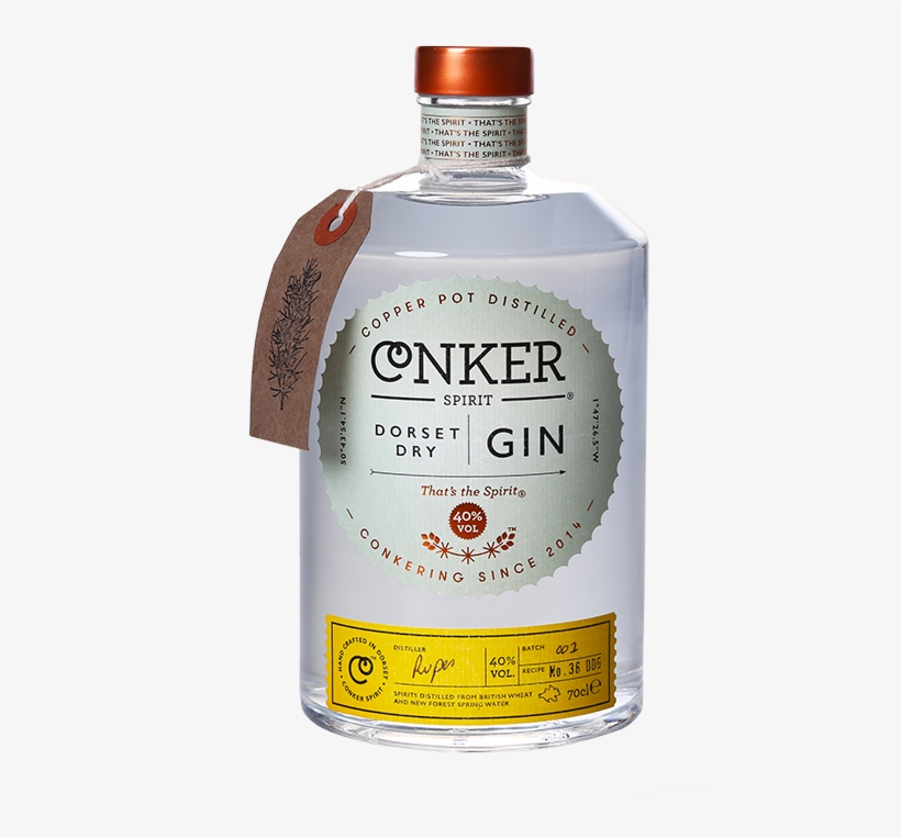 Conker Dorset Dry Gin, transparent png download