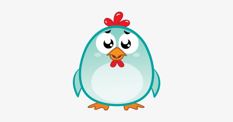 Chicken Emoji Messages Sticker-2 - Sticker, transparent png download