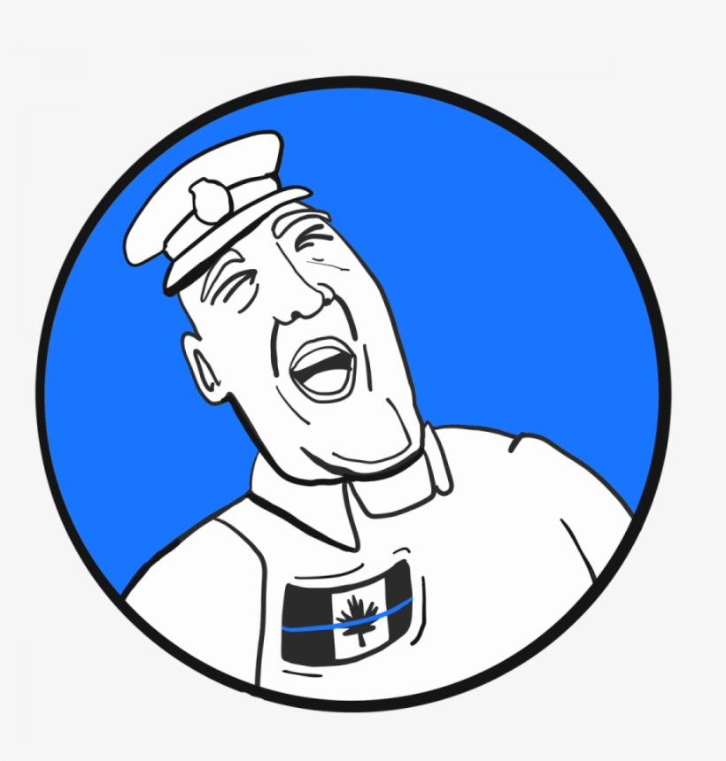 Like It Or Not, “blue Lives Matter'' Flags Are A Political - Linkpng, transparent png download