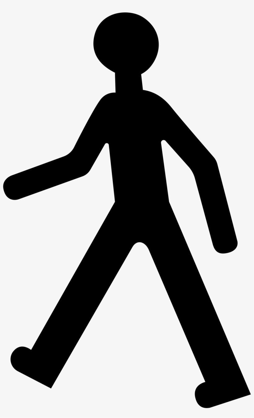 This Free Icons Png Design Of French Pedestrian Silhouette, transparent png download