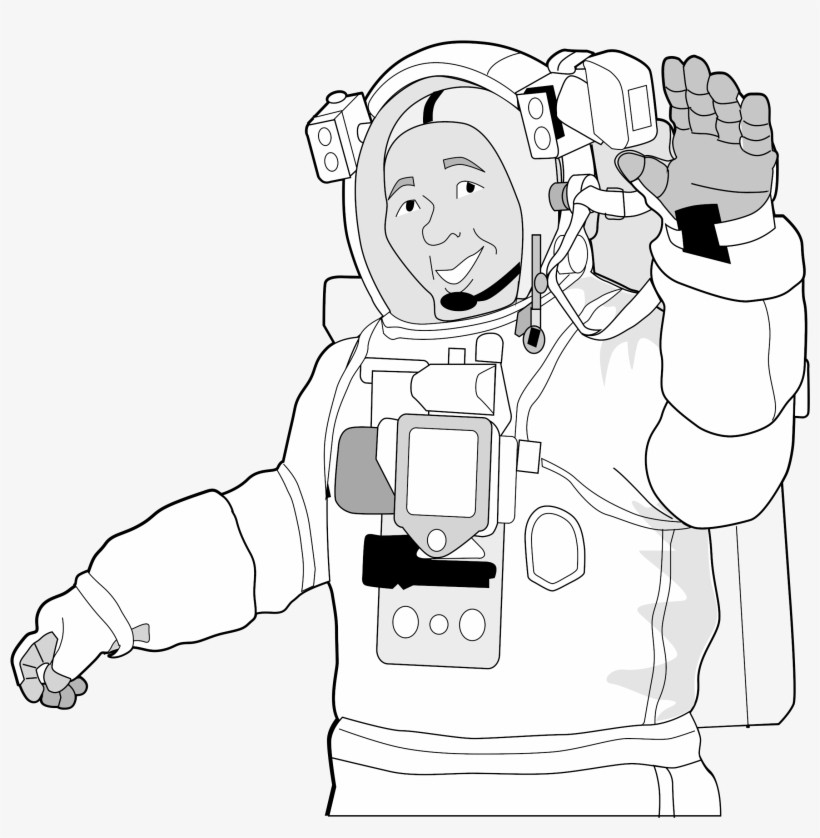 Big Image - Astronaut Clipart, transparent png download