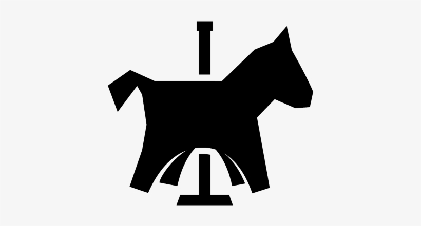Carousel Horse Vector - Carousel, transparent png download