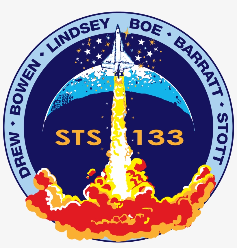 Sts-133 Patch - Sts 133, transparent png download