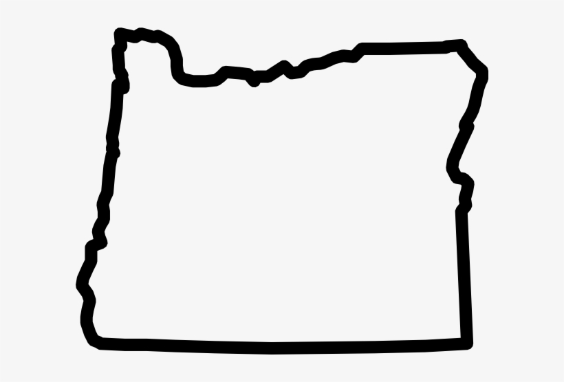 Oregon Jl Thick - Oregon Outline Png, transparent png download