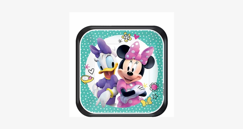 Minnie Mouse Happy Helpers Dessert Plates, - Daisy Duck Minnie Mouse, transparent png download