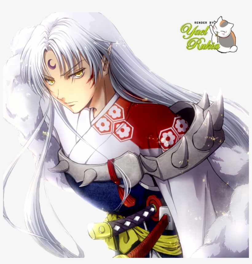 Render Sesshomaru By Yaelrukia-d620a7n - Sesshomaru Sexy, transparent png download