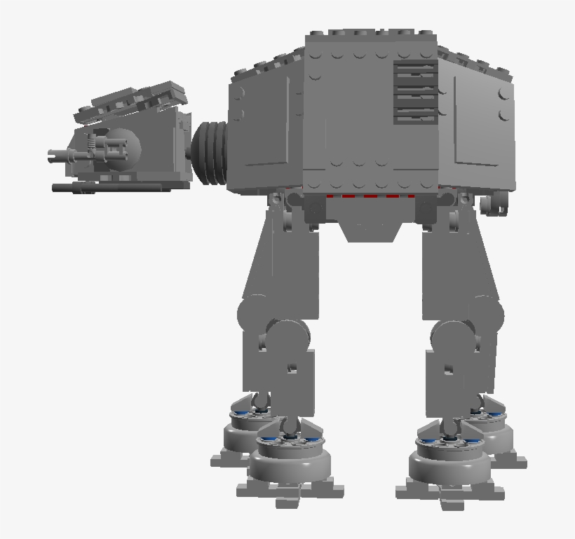 200940 Mini At-at Side - Military Robot, transparent png download