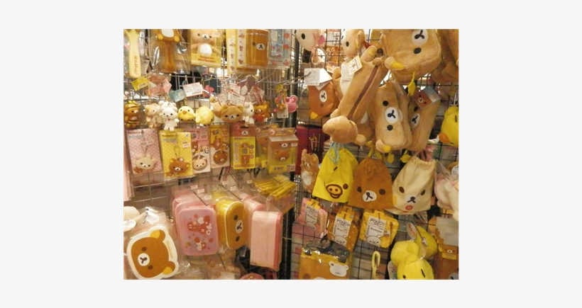 Various Products Bearing The Face Of Rilakkuma - Stuffed Toy, transparent png download