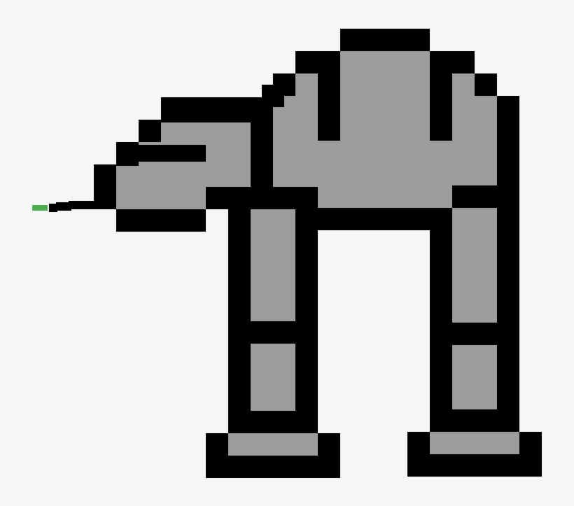 At-at Imperial Ground Assault Walker - Teeth In Minecraft, transparent png download