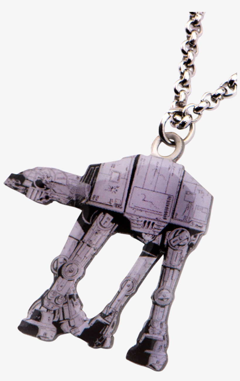 Star Wars At-at Cut Out Pendant - Disney Star Wars Stainless Steel At-at Walker Cut Out, transparent png download