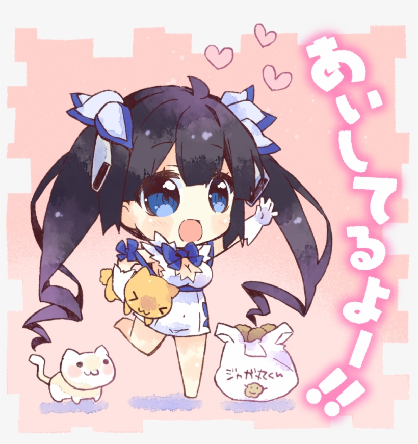 4koma Stamp Hestia - ダン まち 神様 の 非 日常, transparent png download