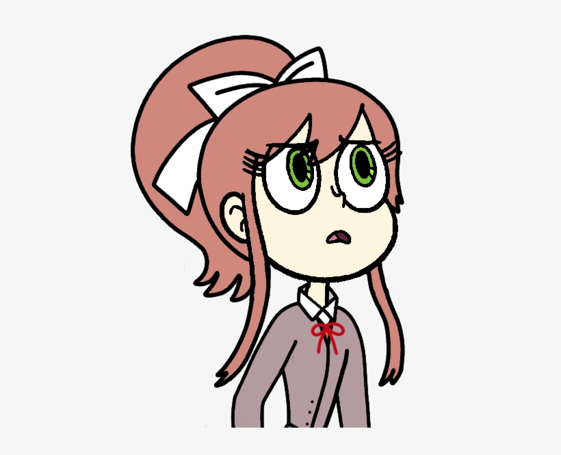 The Last Of My Svtfoe-styled Dokis, Here's Monika - Svtfoe Oc With Pink Hair, transparent png download