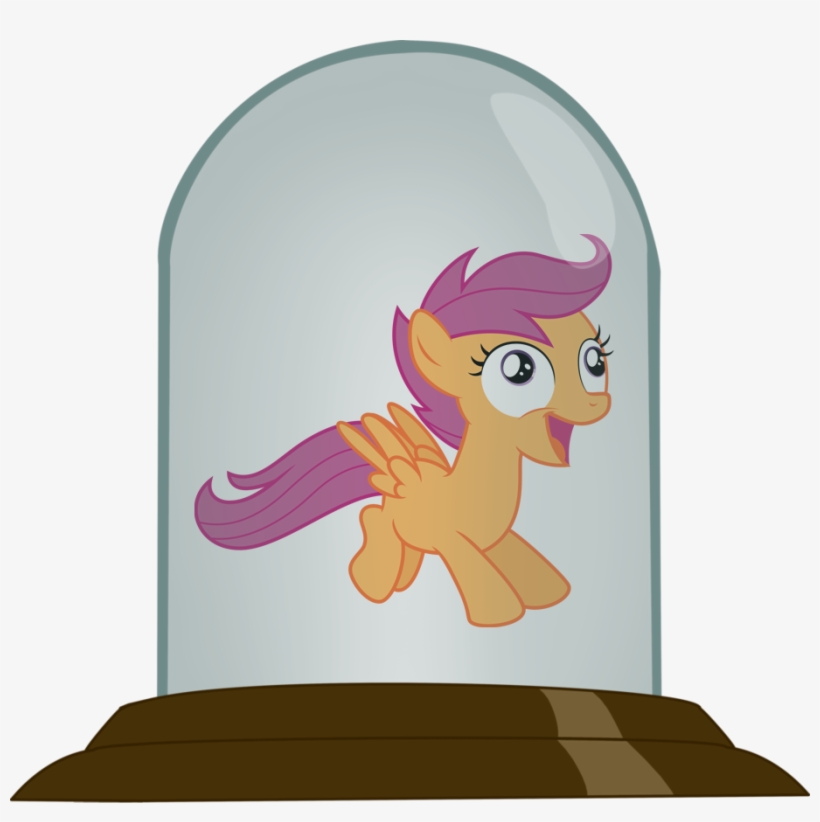 Derp, Meme, Pony In A Bottle, Safe, Scootaloo, Simple - Cartoon, transparent png download