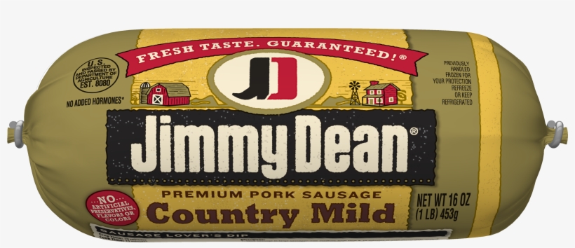 Jimmy Dean® Premium Pork Country Mild Sausage Roll, - Jimmy Dean Sausage Png, transparent png download