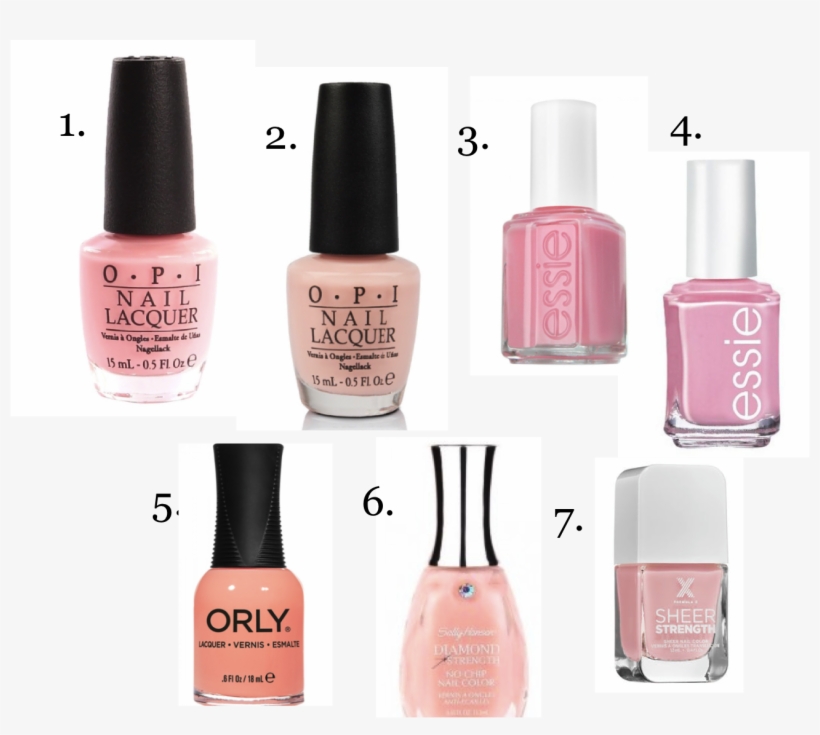 Girly Tumblr Transparents Png - Opi Kiss On The Chic Pink Nail Lacquer, transparent png download
