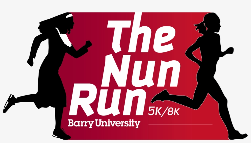Barry University Nun Run 5k And 8k - Barry University, transparent png download