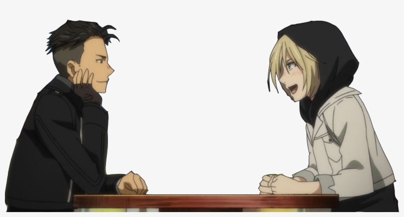 Have A Transparent Otabek And Yurio For All Of Your - Anime Spying On Date, transparent png download