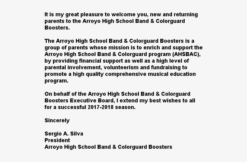 Arroyo High School Band And Color Guard 4921 N - J Hope Thanks To Ynwa, transparent png download