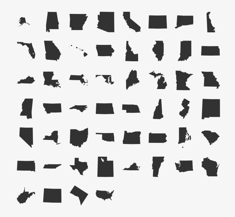 Stateface Dingbat Font Specimen - Dingbats Font Tech, transparent png download