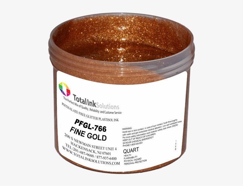 Fine Gold Super Glitter Infused Ink - Gold, transparent png download