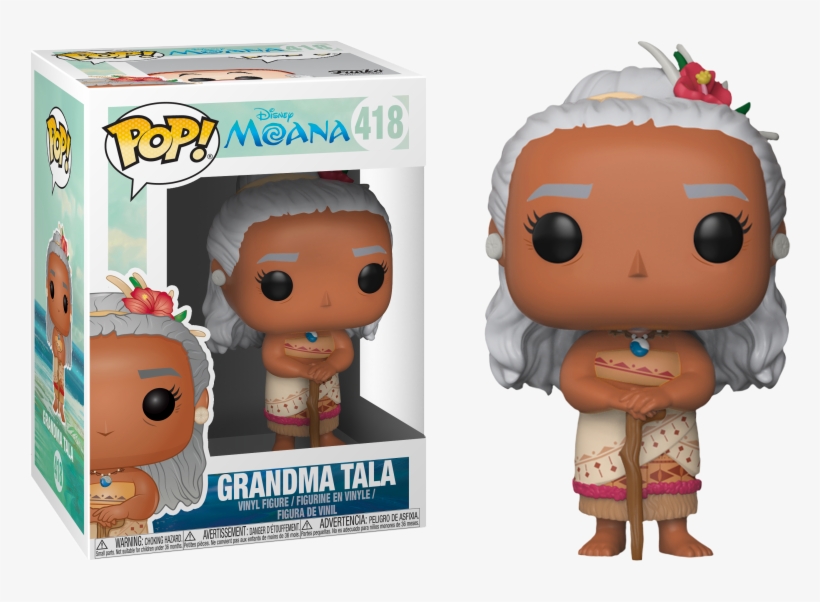 Gramma Tala Pop Vinyl Figure - Funko Pop Moana, transparent png download