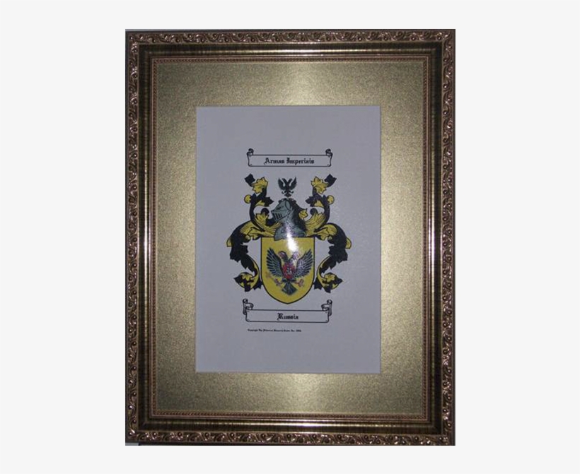 Brasão Impresso Com Moldura 288 Dourada - Crest Ring, Signet Ring, Crest Signet Rings, Pinky, transparent png download