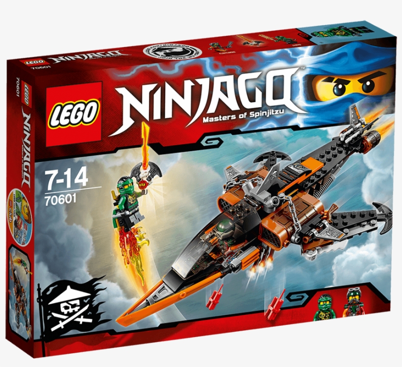 Lego Ninjago - Sky Shark (70601), transparent png download