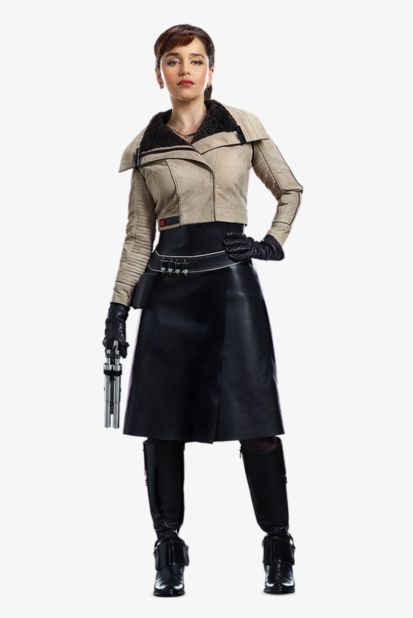 Qira Solo A Star Wars Story Cut Out Characters With - Solo A Star Wars Story Kira, transparent png download