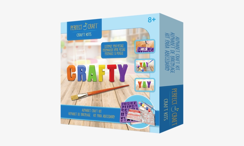 Image - Perfect Craft Alphabet Casting Kit, Multi (clay), transparent png download