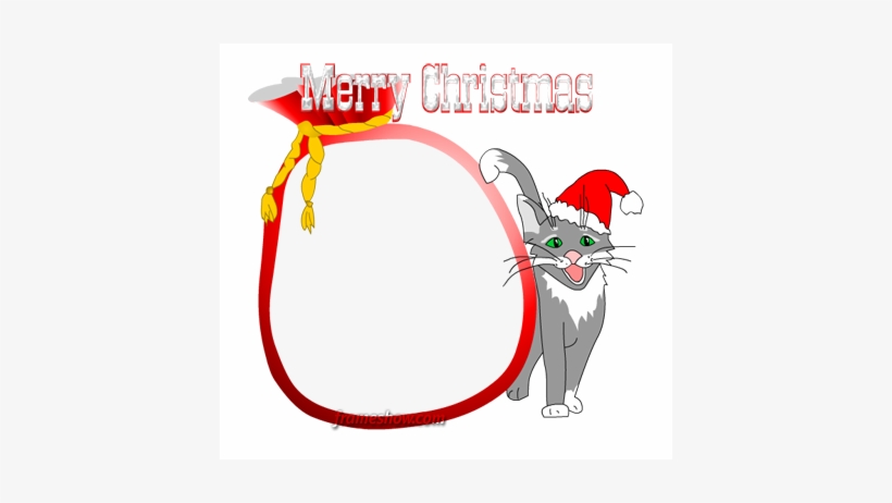 Merry Christmas Photo Frame - Picture Frame, transparent png download