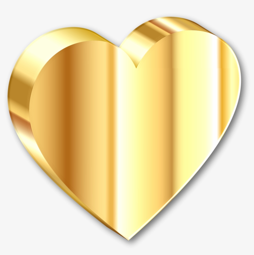 Big Image - Heart Of Gold Emoji, transparent png download