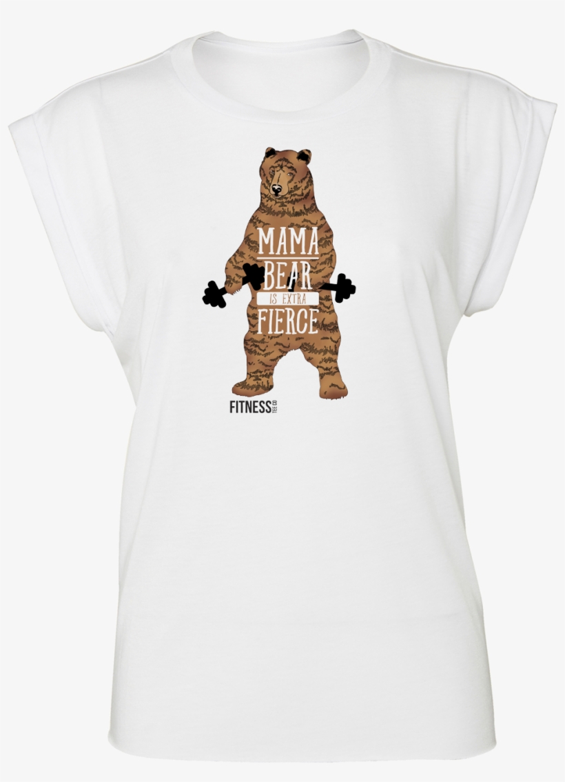 Mama Bear Is Extra Fierce - Bear, transparent png download