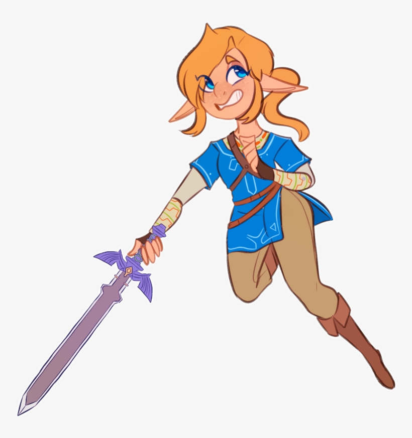 Silvestry Some Times I Hop Back Into - The Legend Of Zelda: Breath Of The Wild, transparent png download