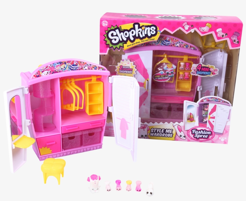 Shopkins S5 Style Me Wardrobe, , Large - Shopkins Style Me Wardrobe Playset, transparent png download