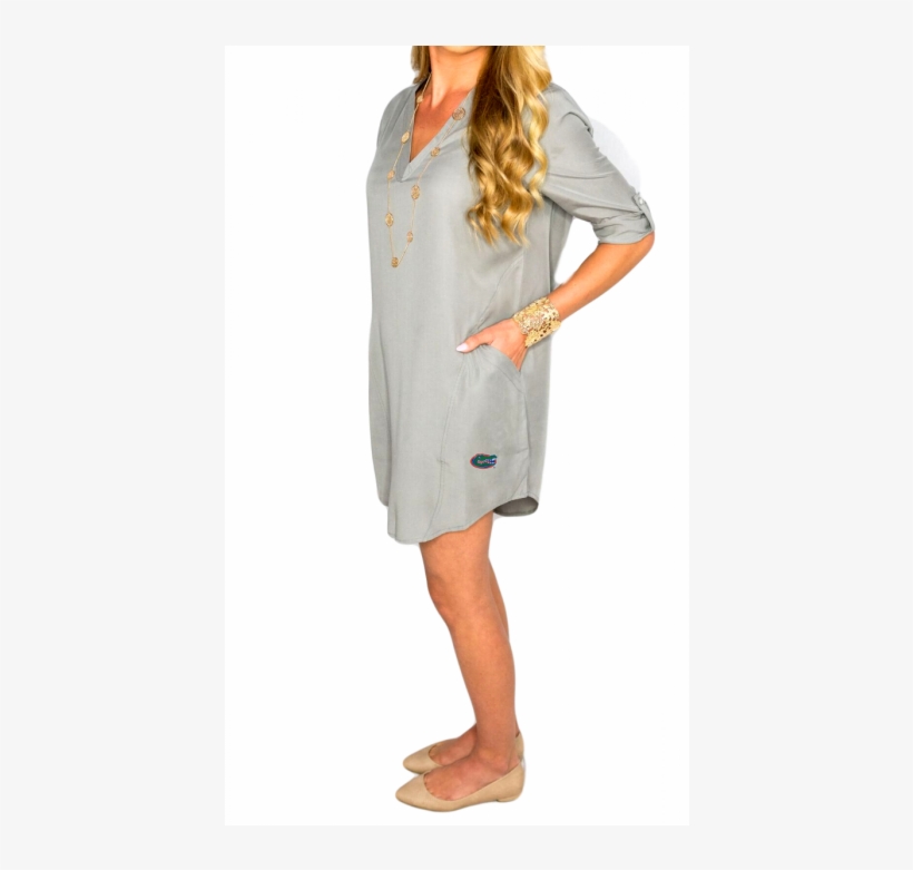 Florida Slate Tunic Dress - Tunic, transparent png download