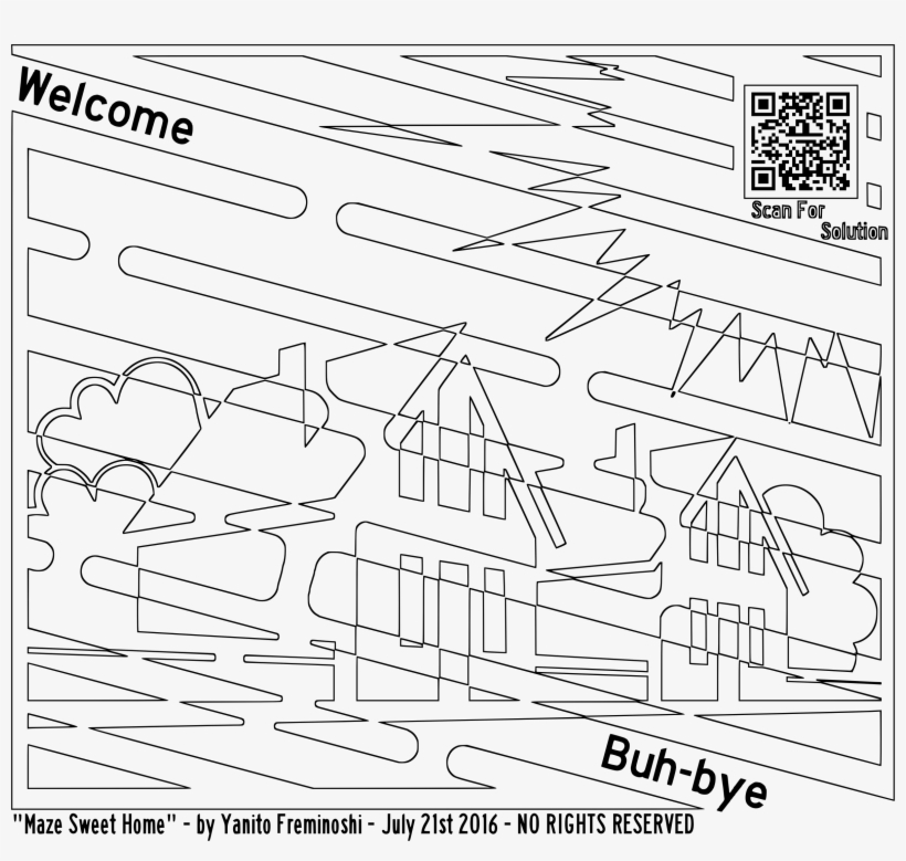 This Free Icons Png Design Of Home Sweet Home Coloring, transparent png download