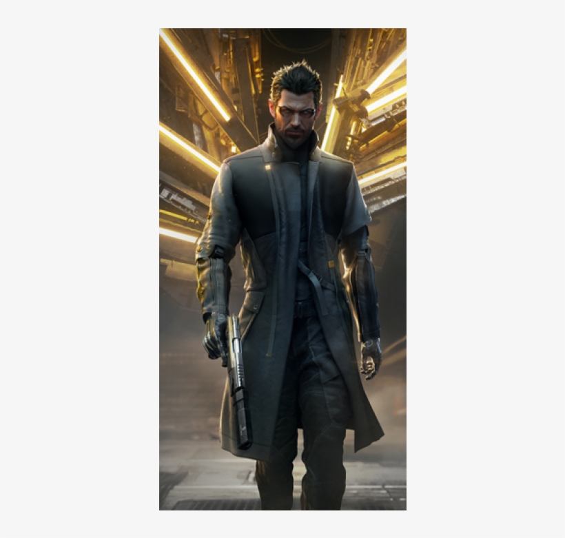Adam Jensen Deus Ex Mankind Divided, transparent png download