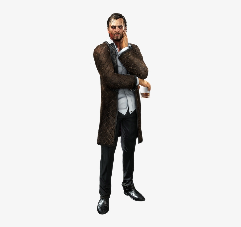 Talos Rucker From Deus Ex - Deus Ex Artwork Character, transparent png download