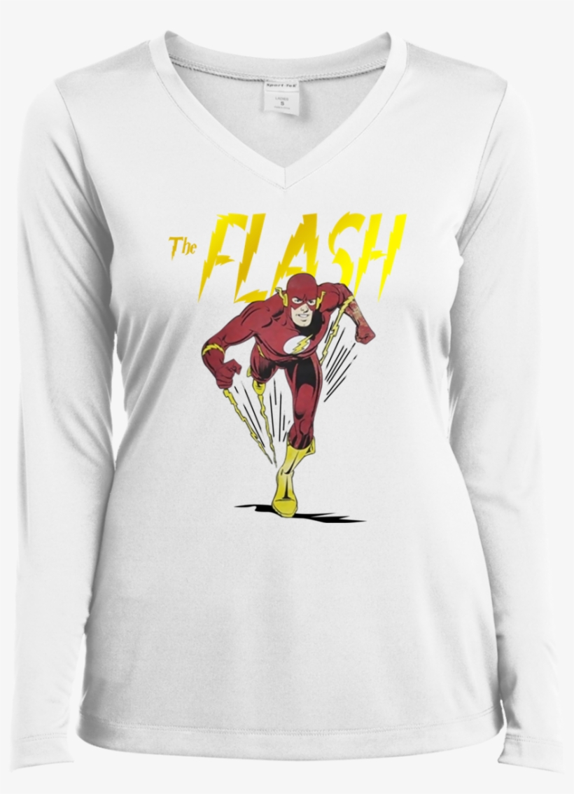 Flash Classic Barry Allen Dash Men's T Shirt Lst353ls - Comey Is My Homey Sleeve, transparent png download