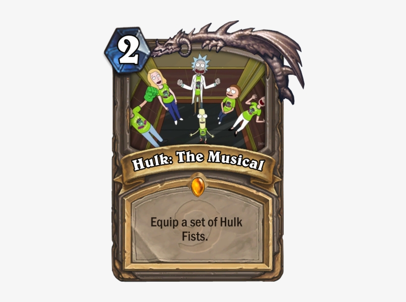 The Weapon Token Is Shown At The Bottom Of The Album - Hearthstone Fan Made Quests, transparent png download