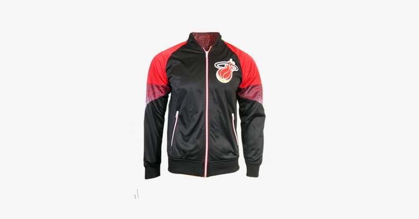 Mitchell & Ness Nba Miami Heat Court Vision Blouse - Bluza Mitchell & Ness Nba Miami Heat Court Vision, transparent png download