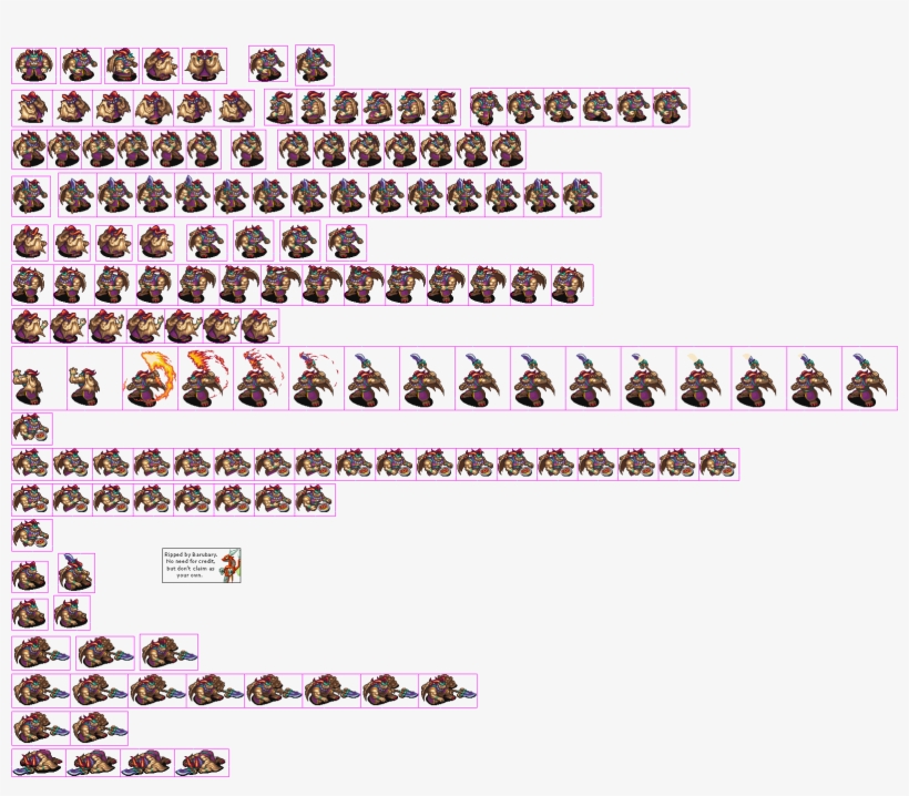 Click For Full Sized Image Garr - Breath Of Fire Iii, transparent png download