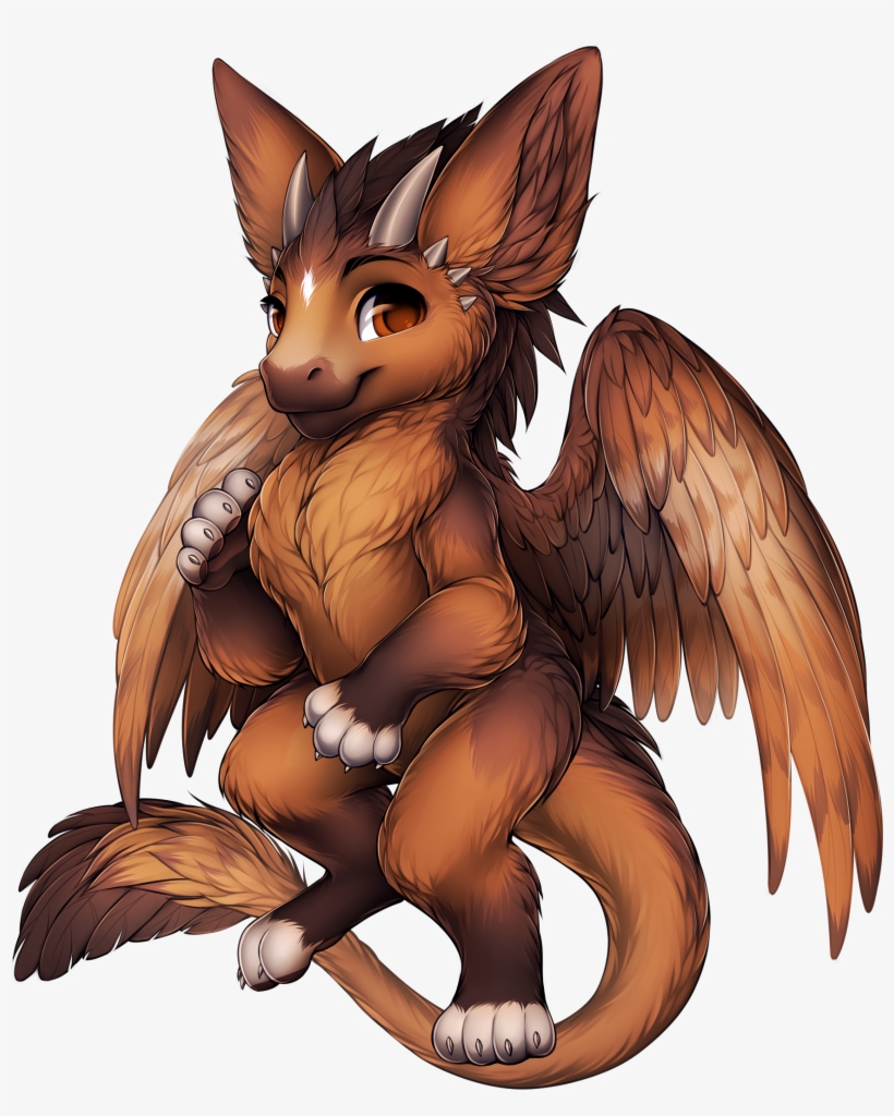 Zwgwejt - Dragon Furry, transparent png download