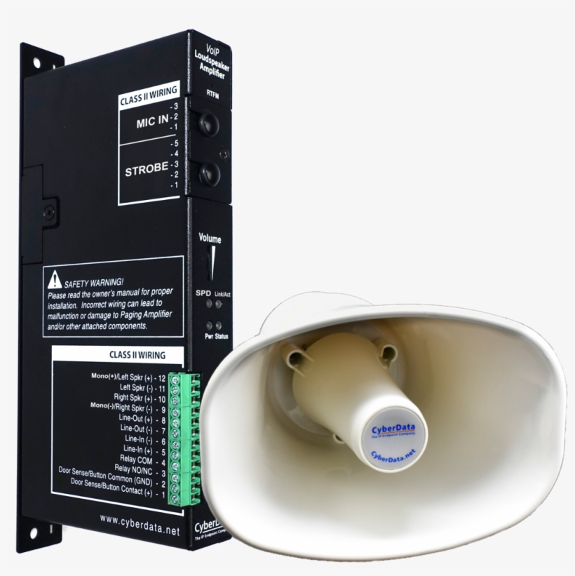 /products/011471 - Cyberdata Singlewire Informacast Paging Amplifier, transparent png download