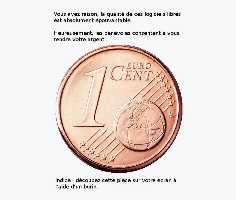 1610 Unity8 10 Nov 2018 - 1 Euro Cent Ireland, transparent png download