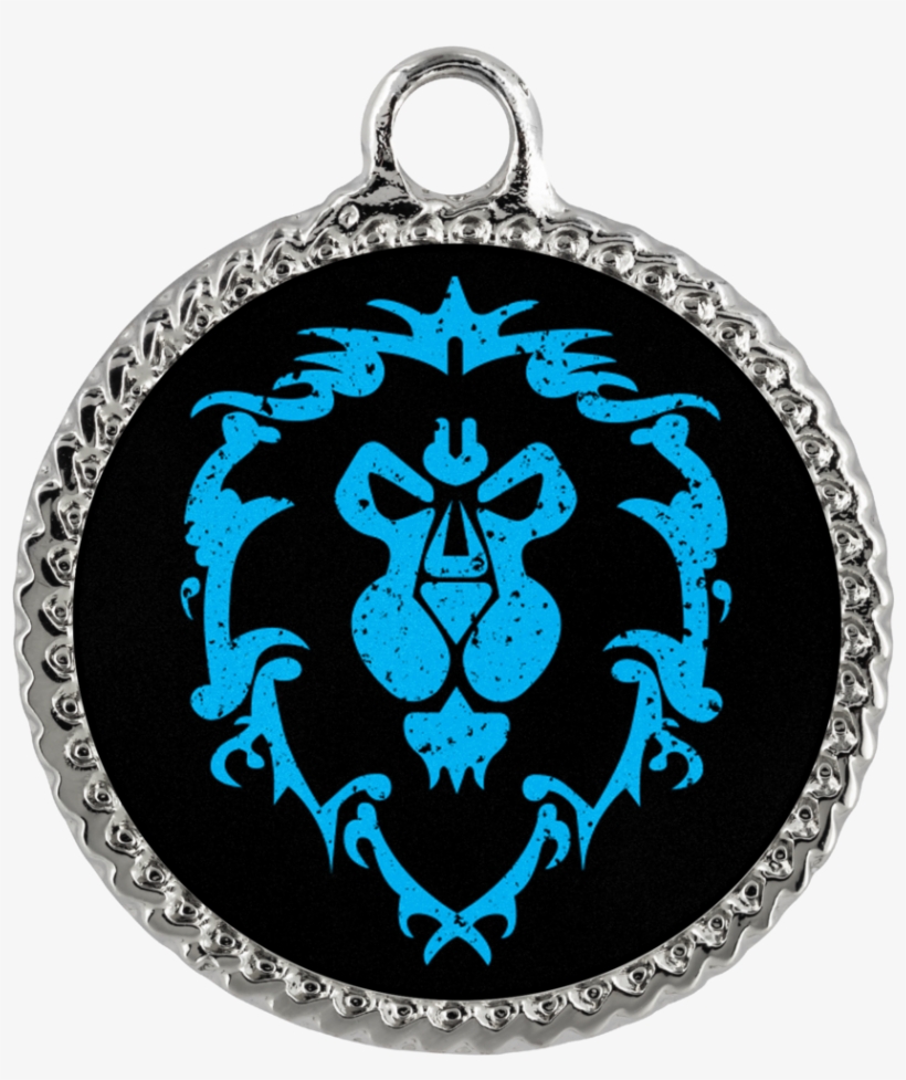 World Of Warcraft "for The Alliance" Lyric Bracelet - Horde Alliance Badge Banner Flag Orc Emblem Poster, transparent png download