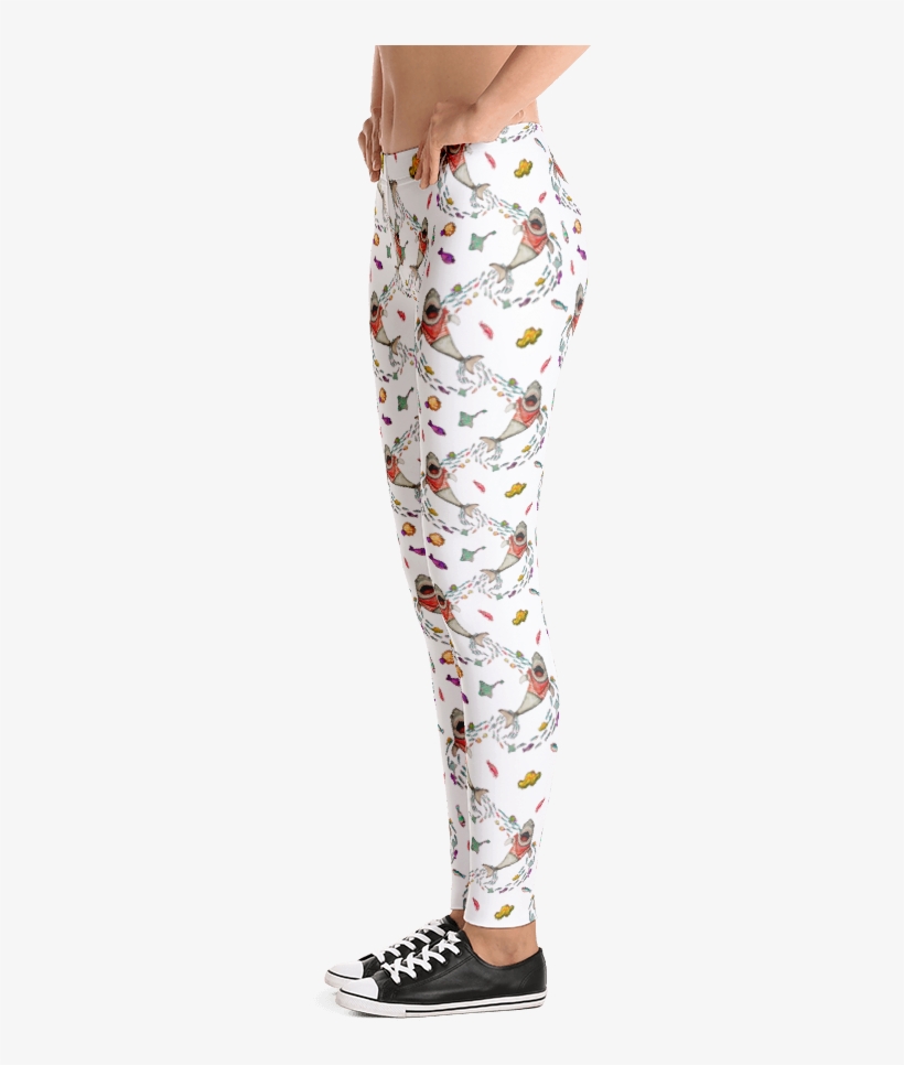 Shark Leggings - Bearonalog Farbe Splatter Leggings - Hergestellt In, transparent png download