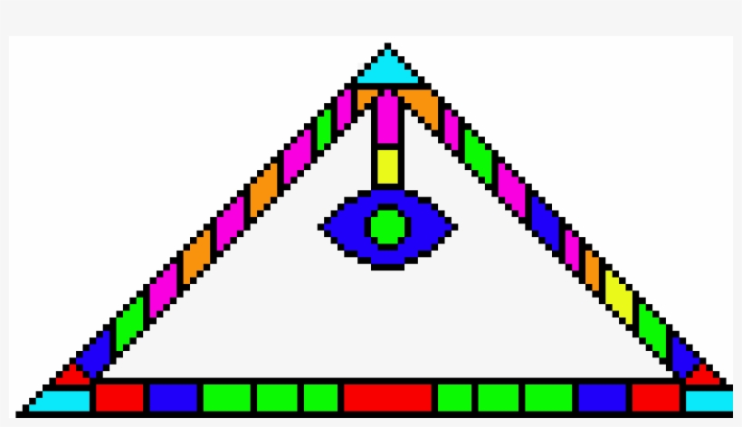 Iluminati Gameboard - Triangle, transparent png download