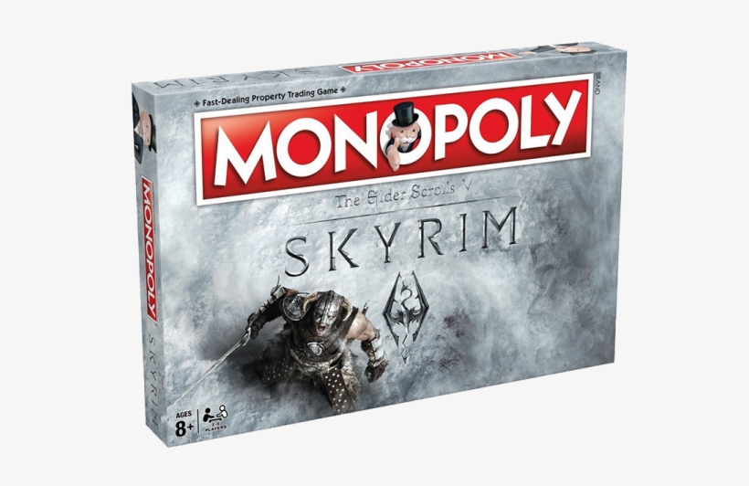 The Elder Scrolls V - Monopoly - The Elder Scrolls V: Skyrim, transparent png download