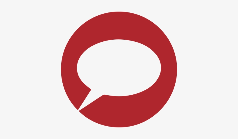 At The Table - Red Talk Icon Png, transparent png download